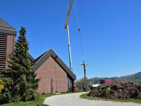 Sanierung des Kirchendaches von Heilig Kreuz 2020